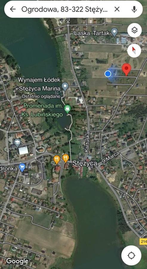 Dom Na Kaszubach "White House" Caloroczny Na Wylacznosc Stężyca 외부 사진